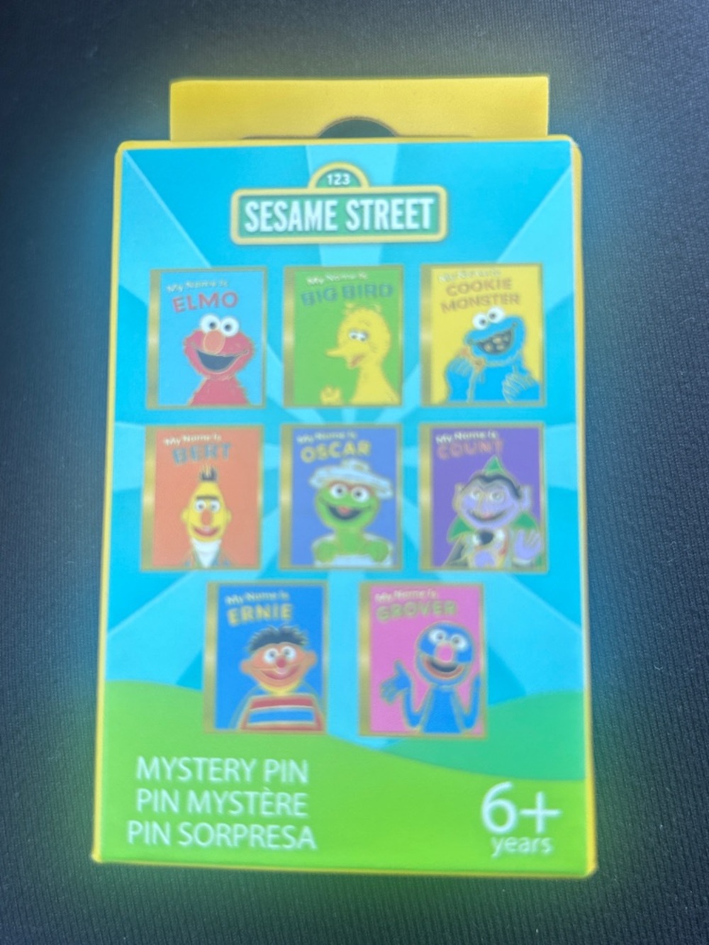 NEW IN BOX Sesame Street Mystery Pin